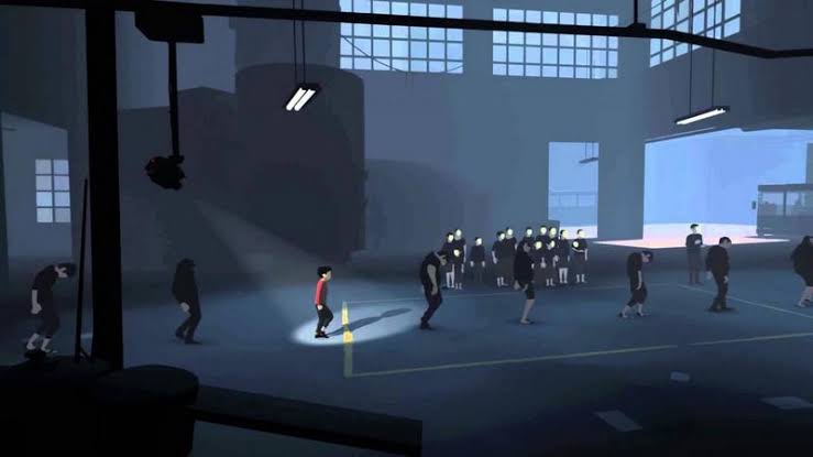 Salah satu scene di game Inside