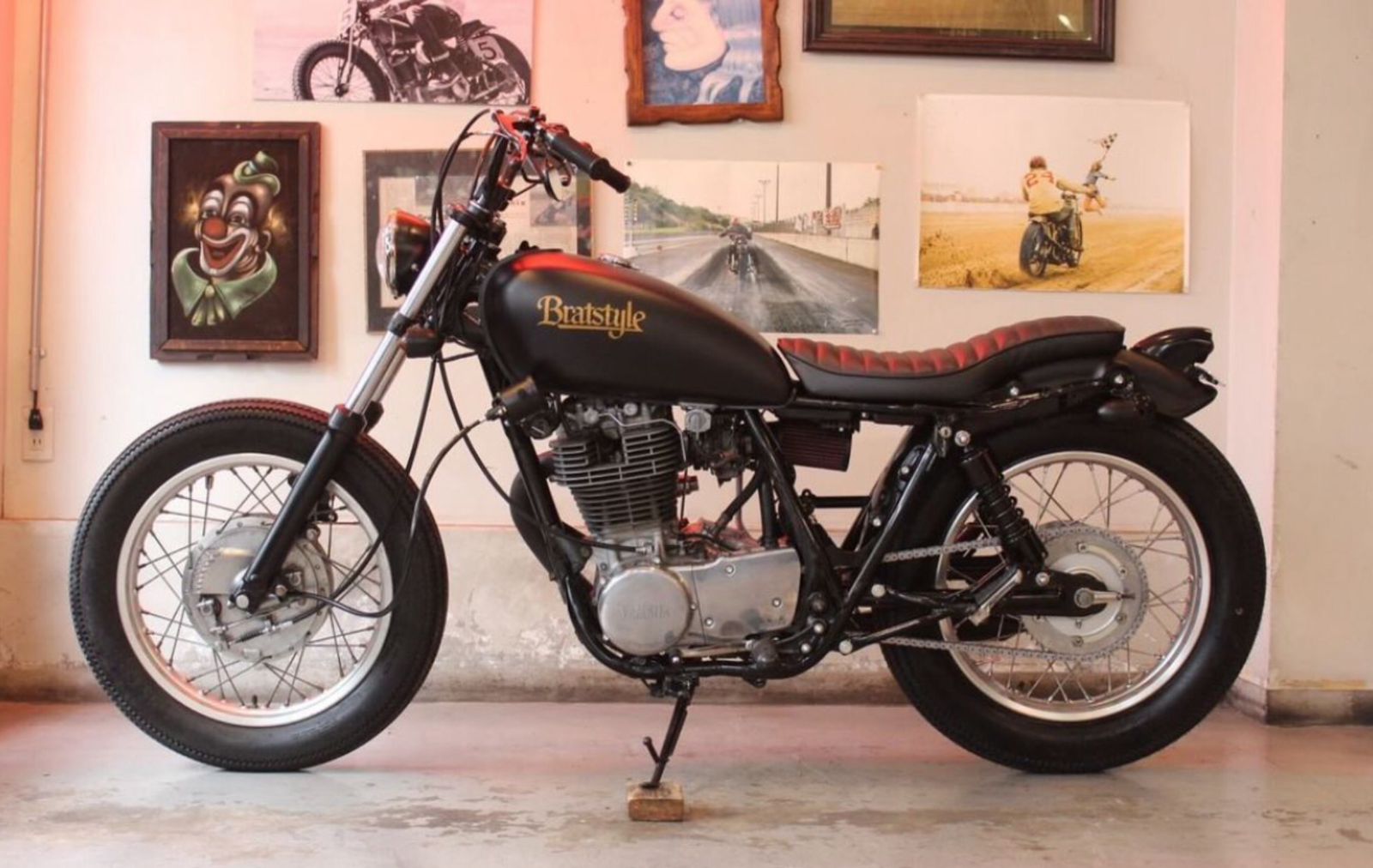 Potret Motor Kustom Bratstyle