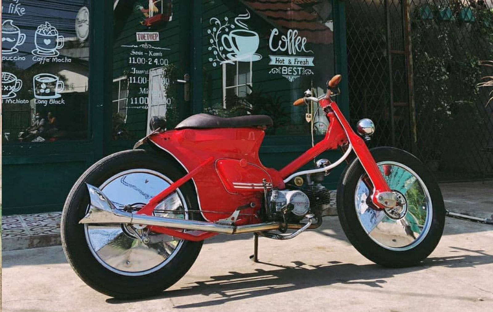 Potret Motor Kustom Street Cub