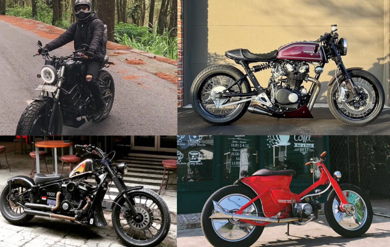 Berikut Rekomendasi Jenis-Jenis Motor Custom yang Cocok Sama Kepribadian Kamu