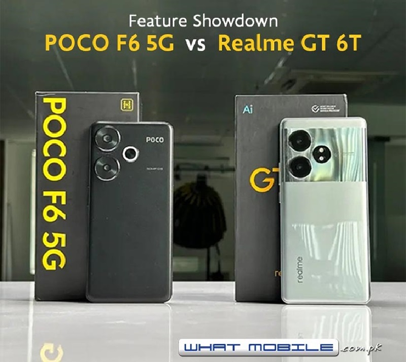 Poco F6 vs Realme GT 6
