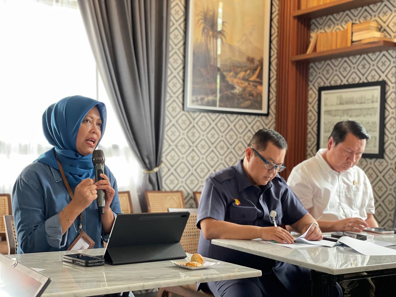 BPJS Kesehatan Cabang Magelang mengadakan forum komunikasi penegakkan kepatuhan badan usaha bersama Kejari. DOK BPJS Kesehatan Cabang Magelang