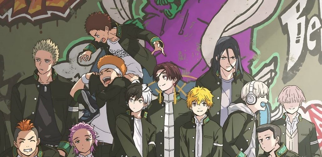 Ilustrasi anime Wind Breaker