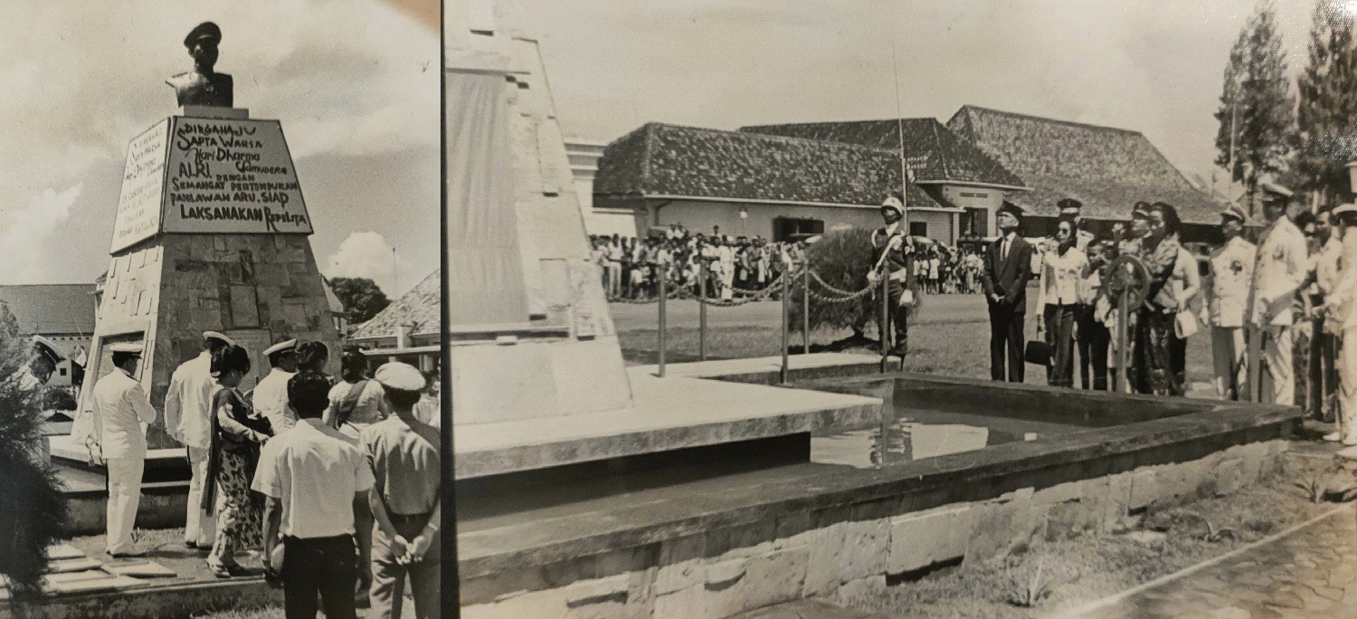 Foto Lawas Peresmian Monumen Yos Sudarso