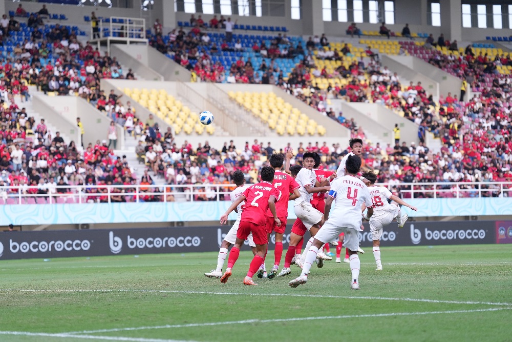 Pertandingan Indonesia v Vietnam U-16