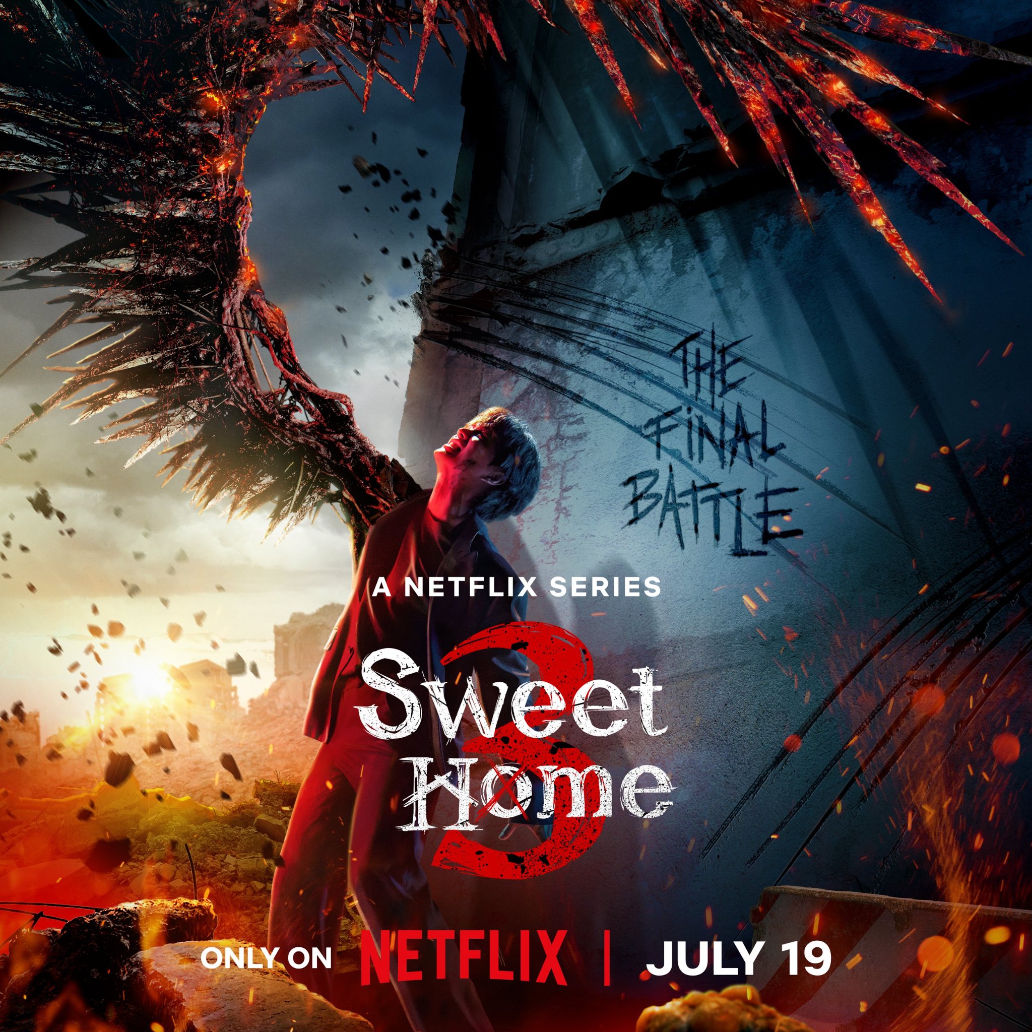 Poster Serial Netflix Sweet Home 3
