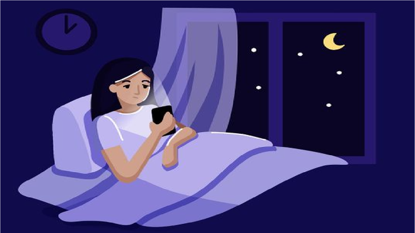 Ilustrasi dari fenomena Revenge Bedtine Procrastination/Shutterstock