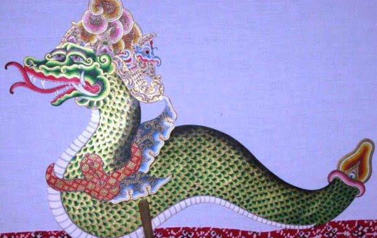 Bentuk representasi Sang Hyang Antaboga dalam bentuk wayang gaya Jogjakarta