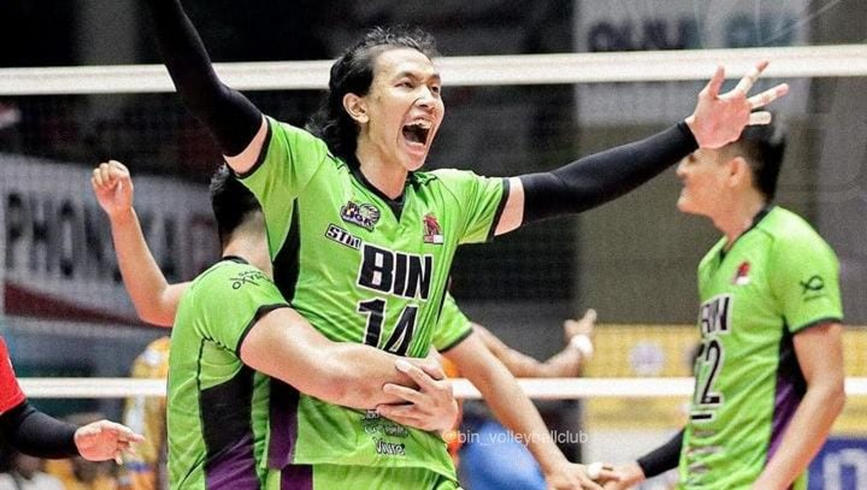 Jakarta STIN BIN bermain di GOR Tri Dharma Gresik