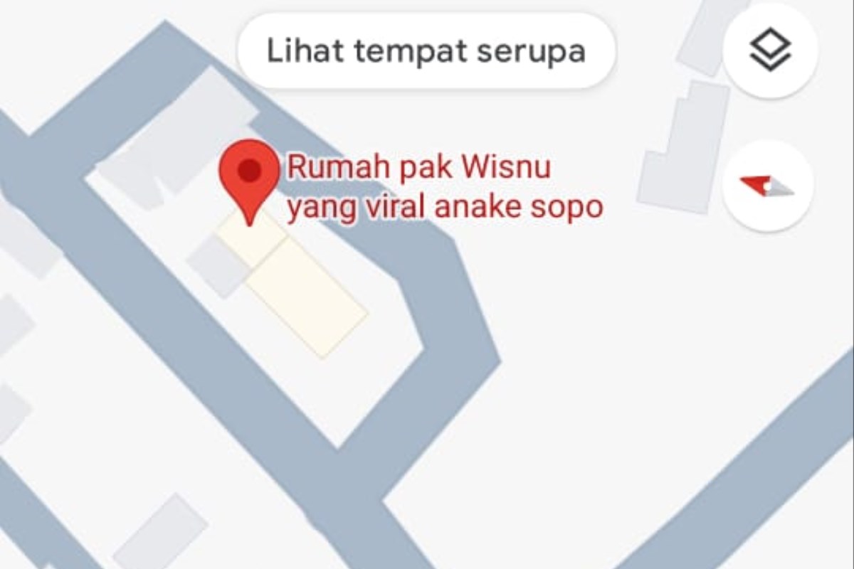 Lokasi Desa Kalongan di gmaps yang berubah nama. Tangkapan Layar/Jawa Pos Radar Semarang