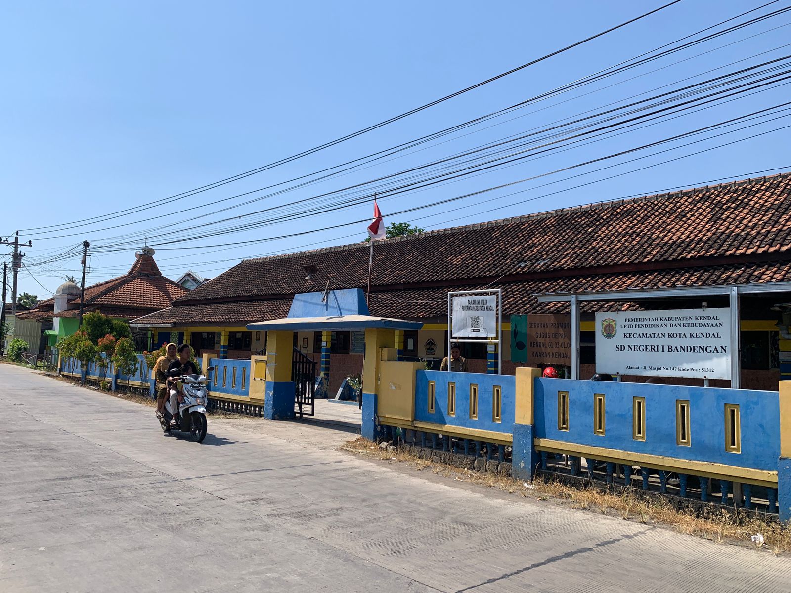 SD Negeri 1 Bandengan di Kecamatan Kota Kendal. DEVI KHOFIFATUR RIZQI/ JAWA POS RADAR SEMARANG