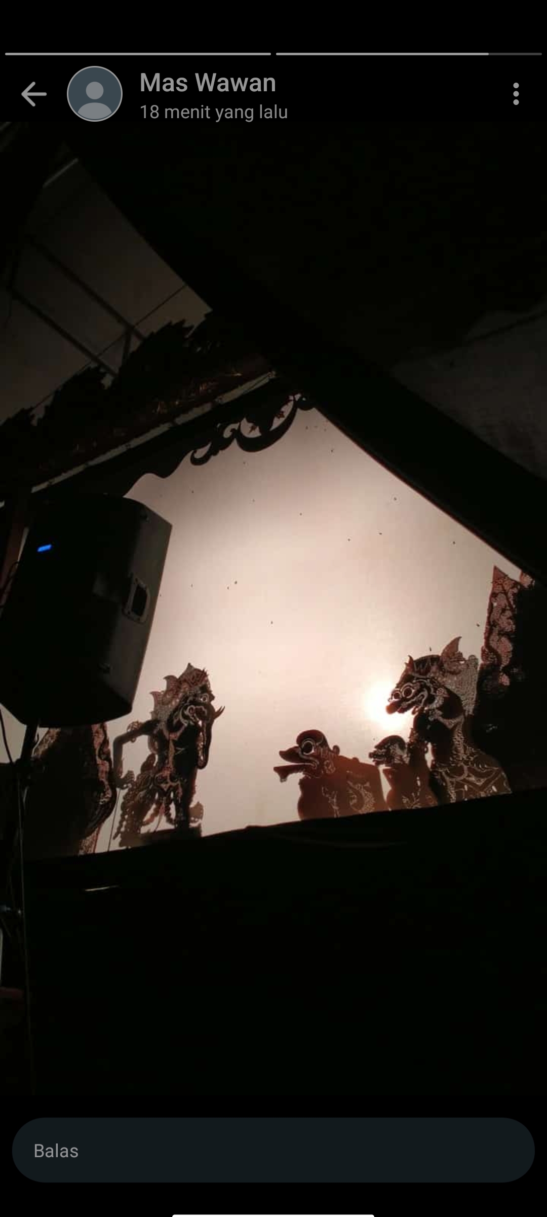 Ilustrasi wayang kulit