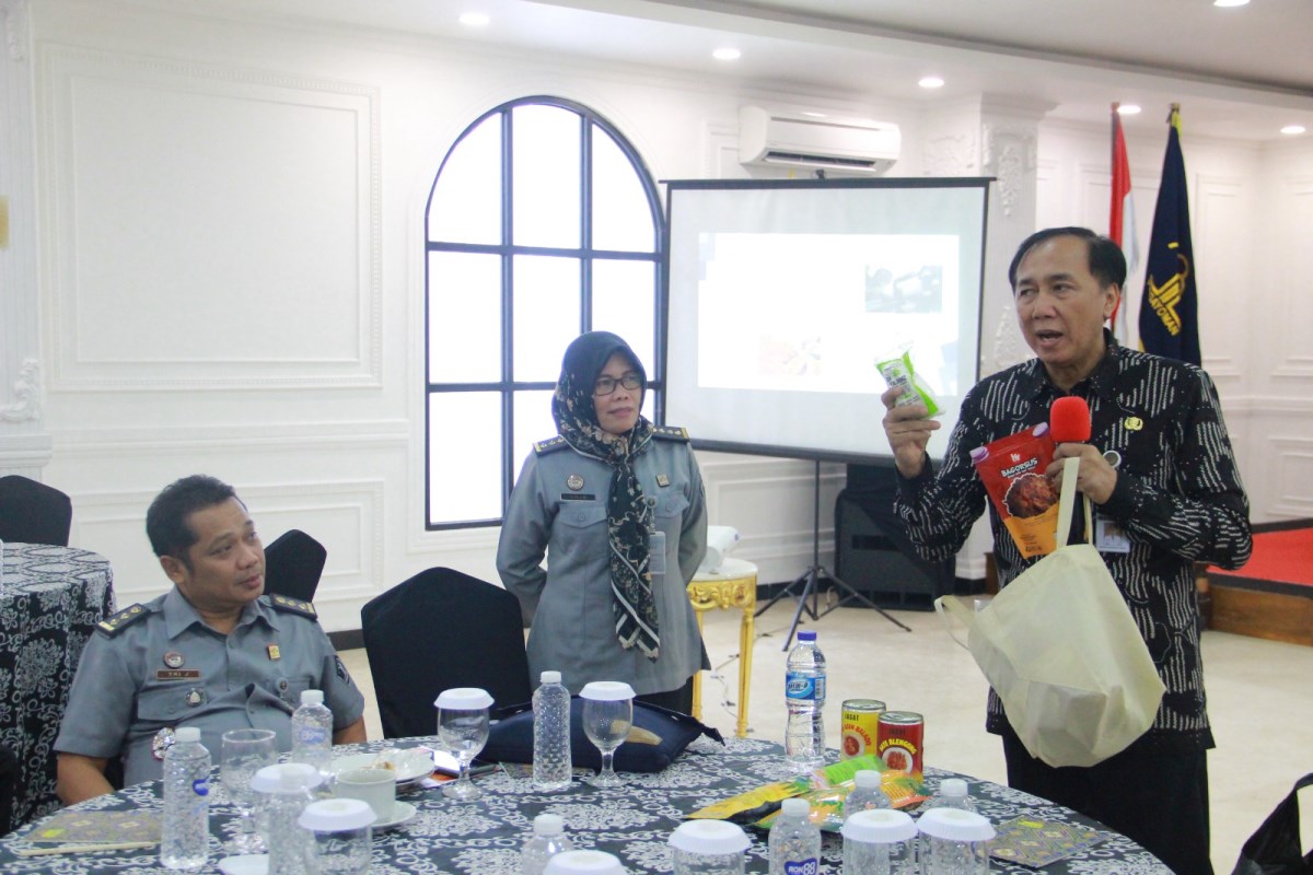 Kanwil Kemenkumham Jateng menggelar Promosi dan Diseminasi Indikasi Geografis bertempat di King Royal Hotel Brebes, Selasa (22/07).