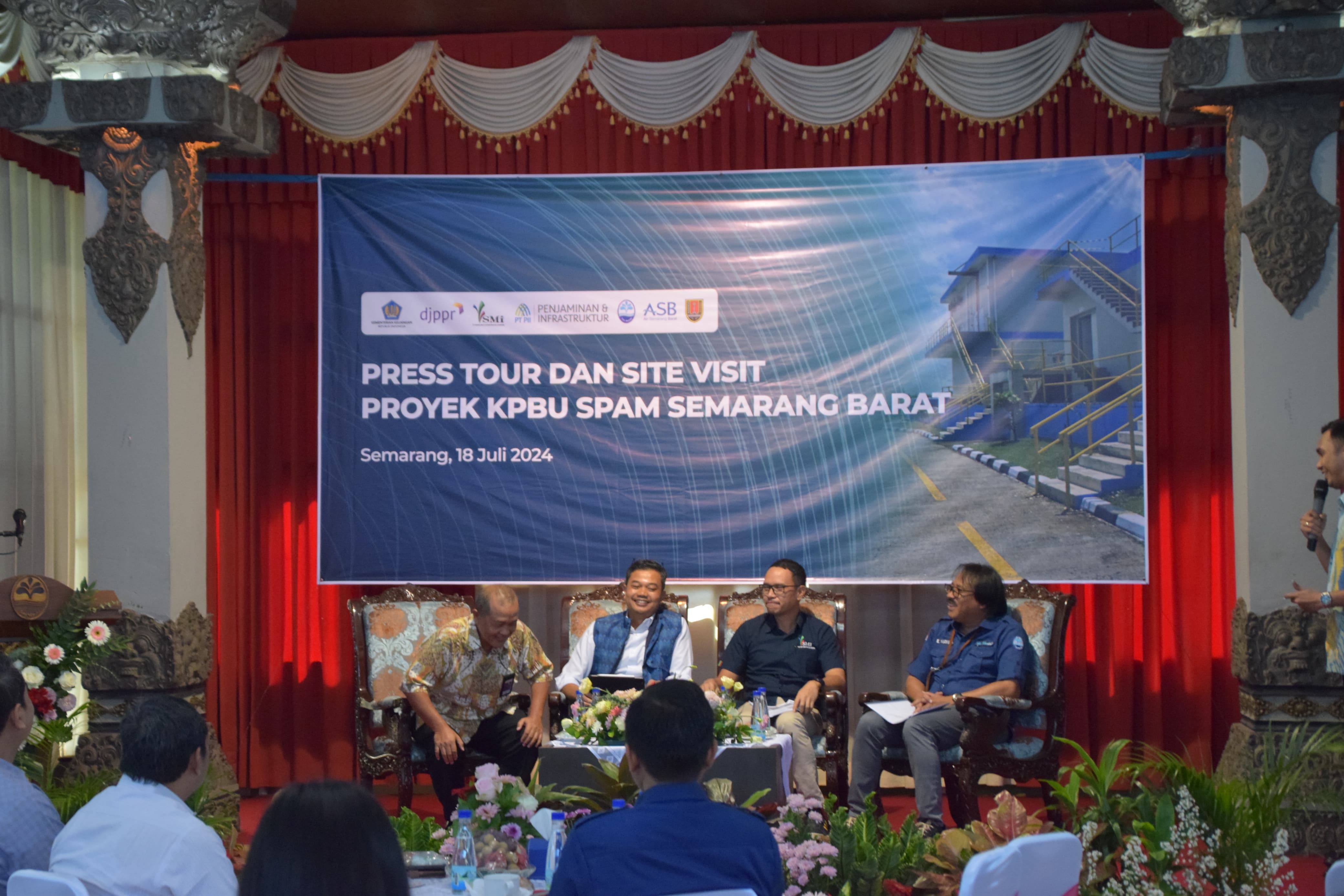 *SPAM Semarang Barat Jadi Contoh Sukses Implementasi Skema KPBU*  Pemerintah bertanggung jawab dalam penyediaan infrastruktur untuk masyarakat. Diperkirakan kebutuhan investasi pembangunan infrastrukt