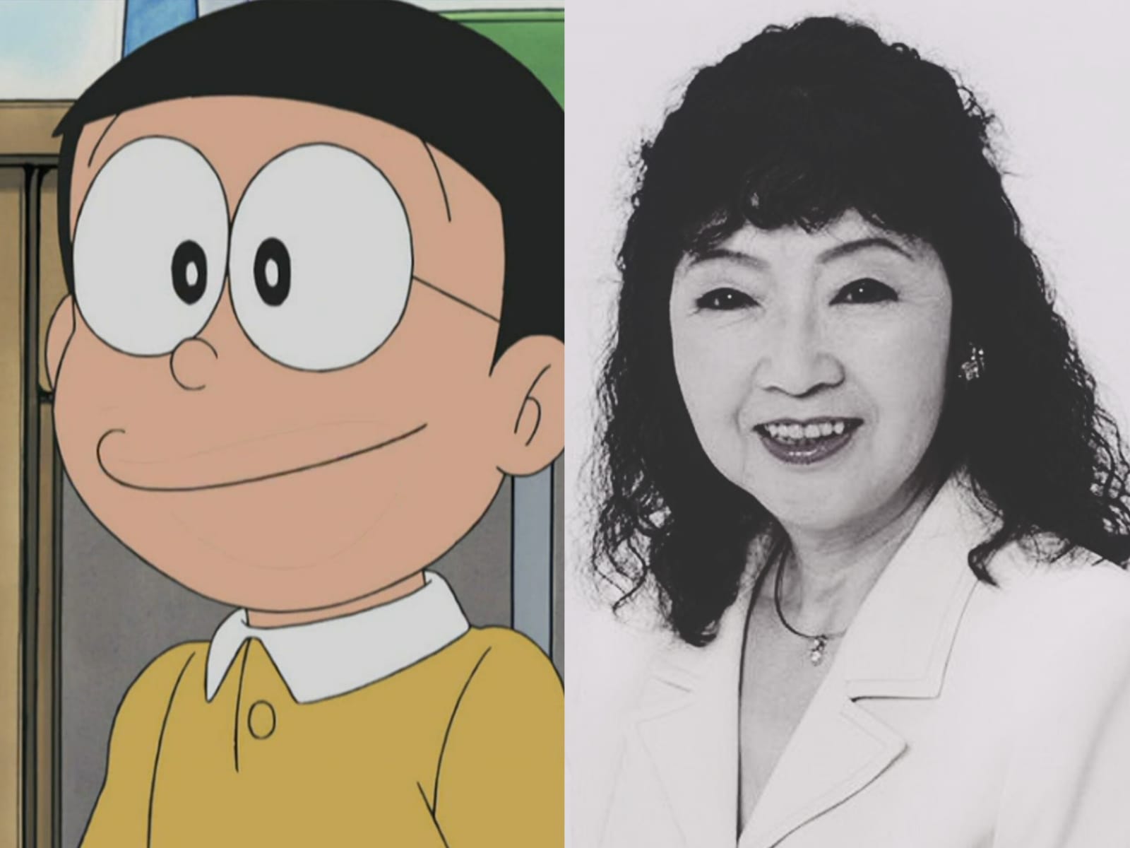 Noriko Ohara pengisi suara Nobita di anime Doraemon