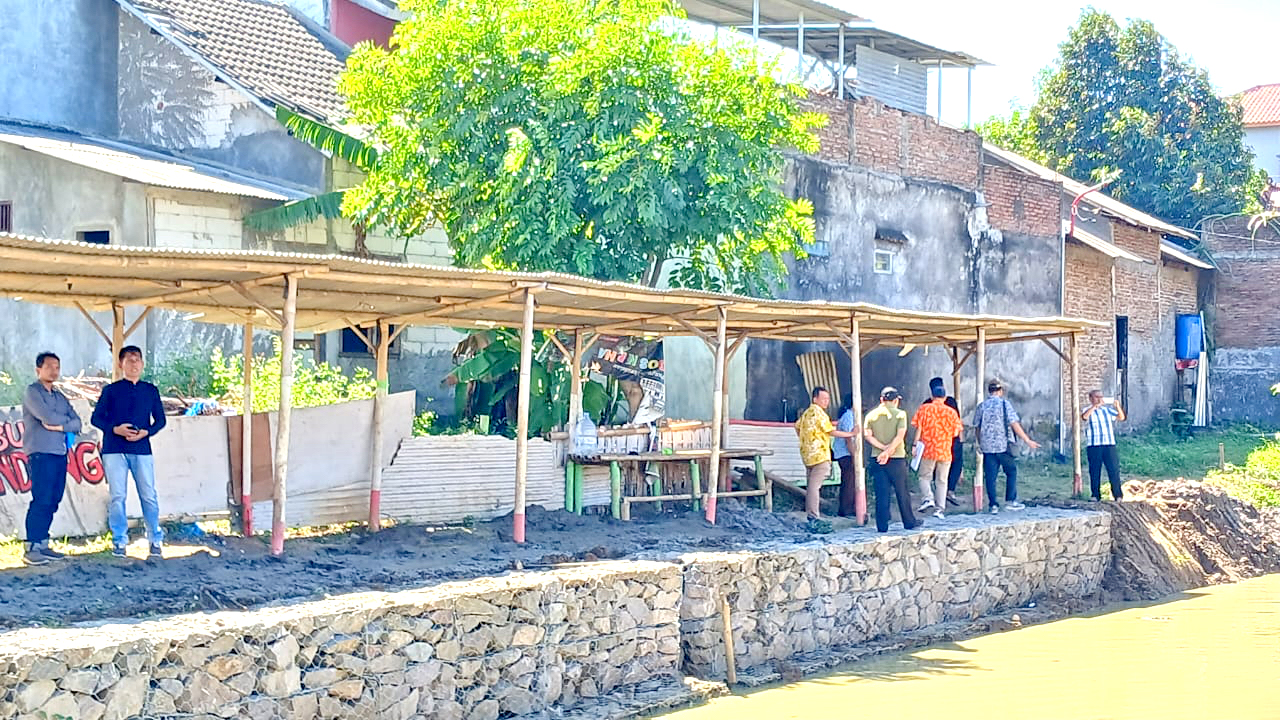 WISATA MANCING : Kondisi embung Anggrek yang berada di RW 20 Kelurahan Sendangmulyo, Tembalang.