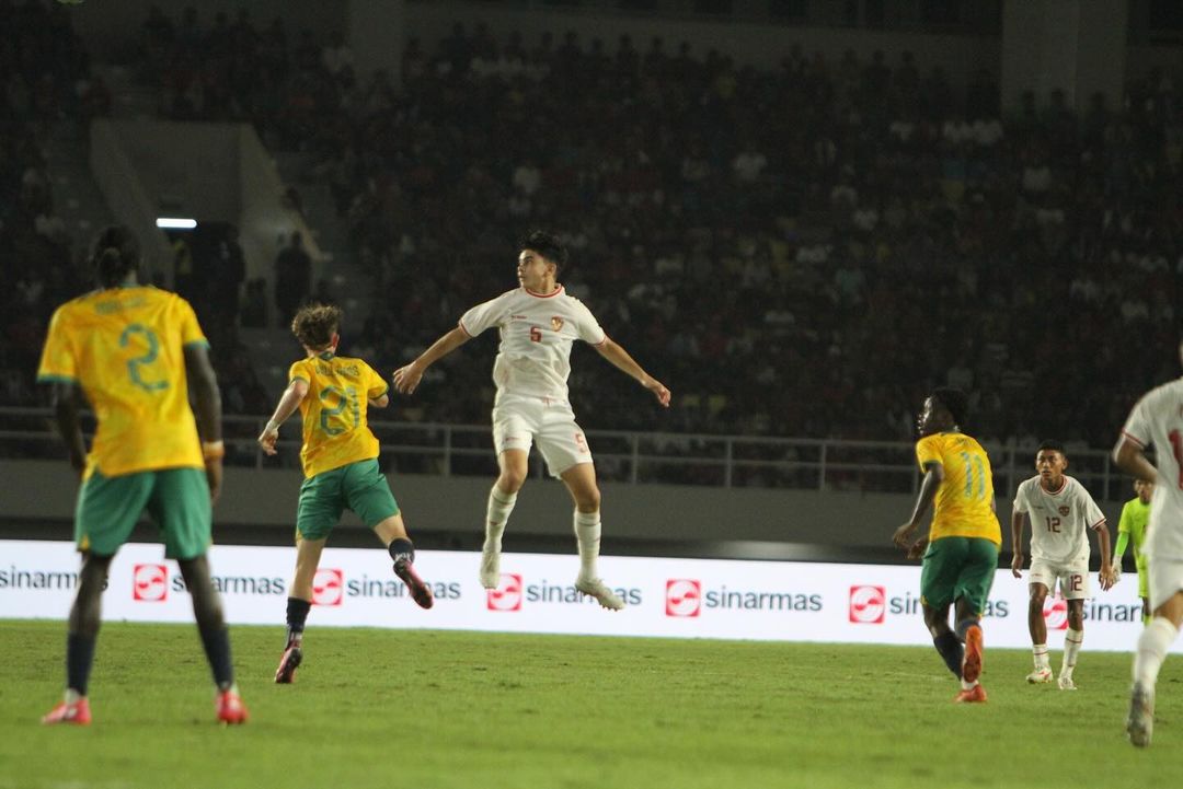 Mathew Baker saat bela Timnas U-16