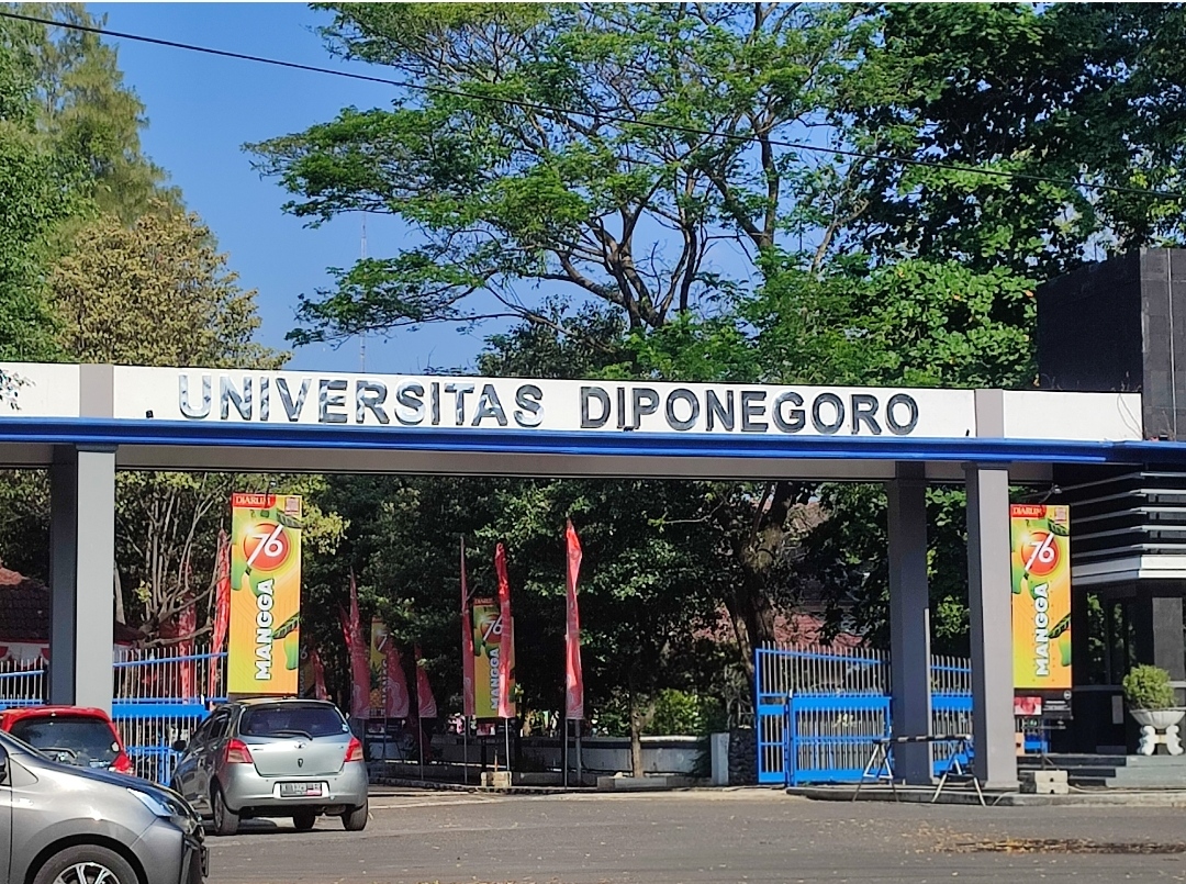Ilustrasi kampus Universitas Diponegoro Semarang.