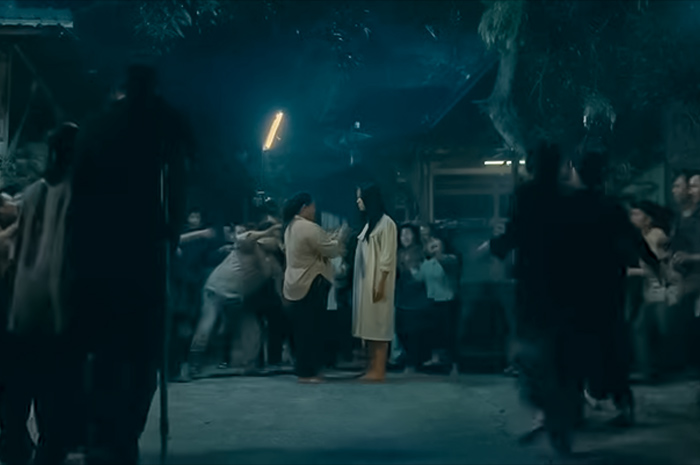 Scene adegan dalam film horor Thaghut.