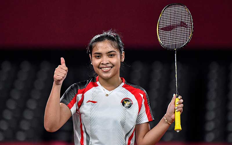 Gregoria Mariska Tunjung atlet bulutangkis Indonesia sektor tunggal putri