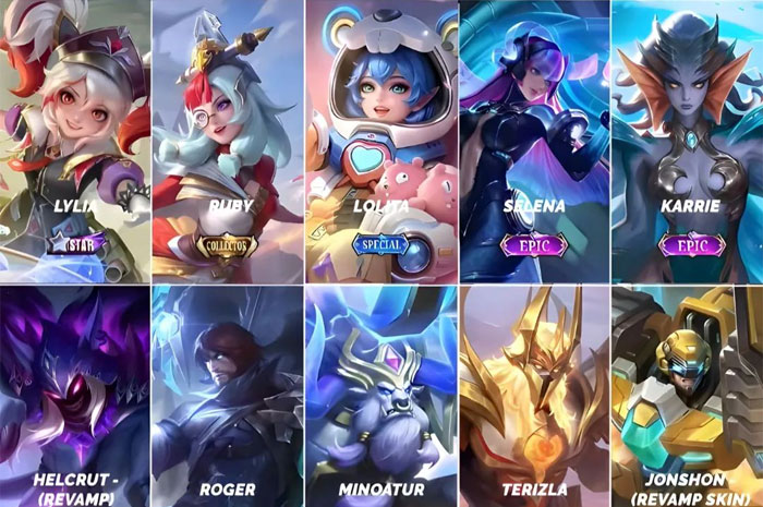 Skin Collector Free Mobile Legends: Bang Bang