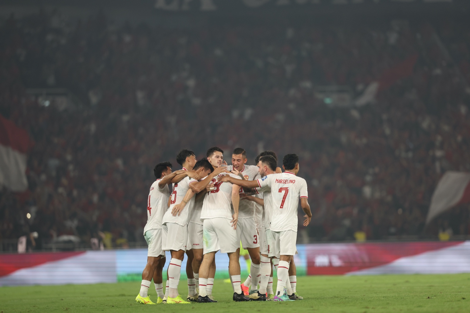 Pertandingan Timnas Indonesia di GBK