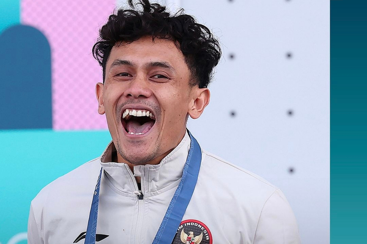 Profil atlet panjat tebing Indonesia Veddriq Leonardo yang berhasil meraih medali emas di Olimpiade Paris 2024. (Instagram Tim Indonesia Official)
