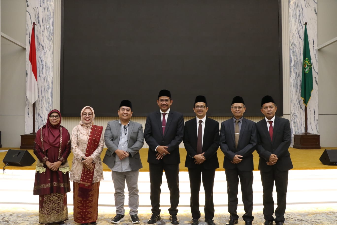 Menteri Agama Yaqut Cholil Qoumas melantik Direktur Jenderal (Dirjen) Pendidikan Islam dan Rektor Perguruan Tinggi Keagamaan Negeri (PTKN).