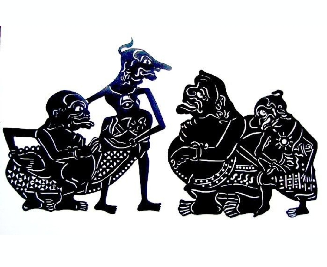 Ilustrasi wayang punokawan