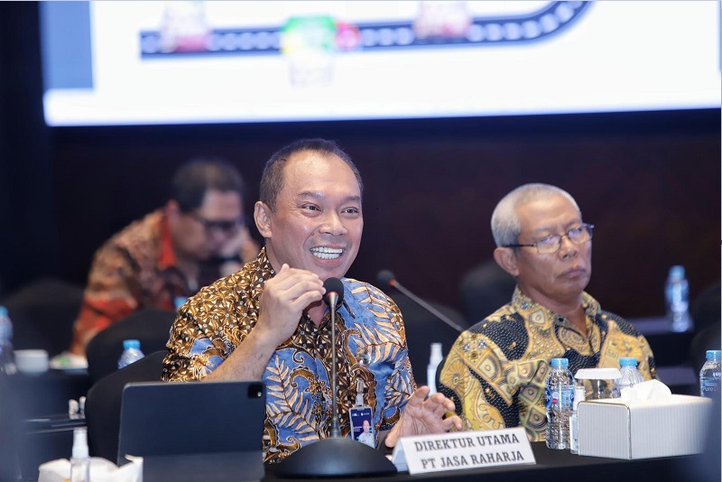 Pelaksanaan FGD bersama para stakeholder dan pengamat transportasi di Ballroom Gedung Jasa Raharja, Jakarta, pada Rabu (07/08/2024).