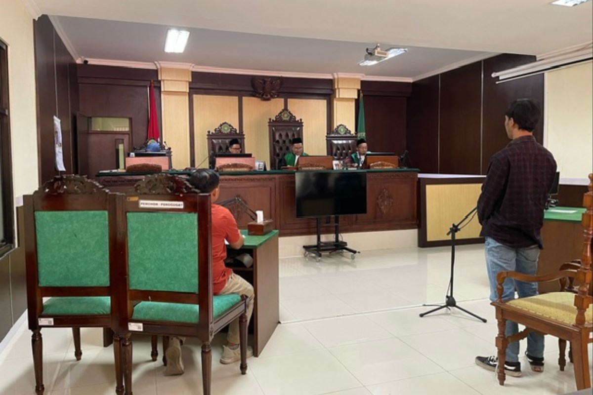 Sidang perkara perceraian di Kantor Pengadilan Agama Ambarawa. Maria Novena/Jawa Pos Radar Semarang