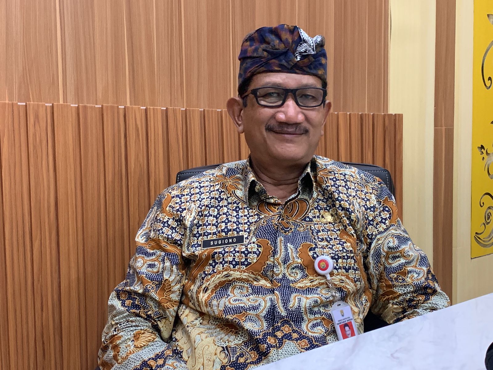 Sekretaris Daerah Kendal, Sugiono.