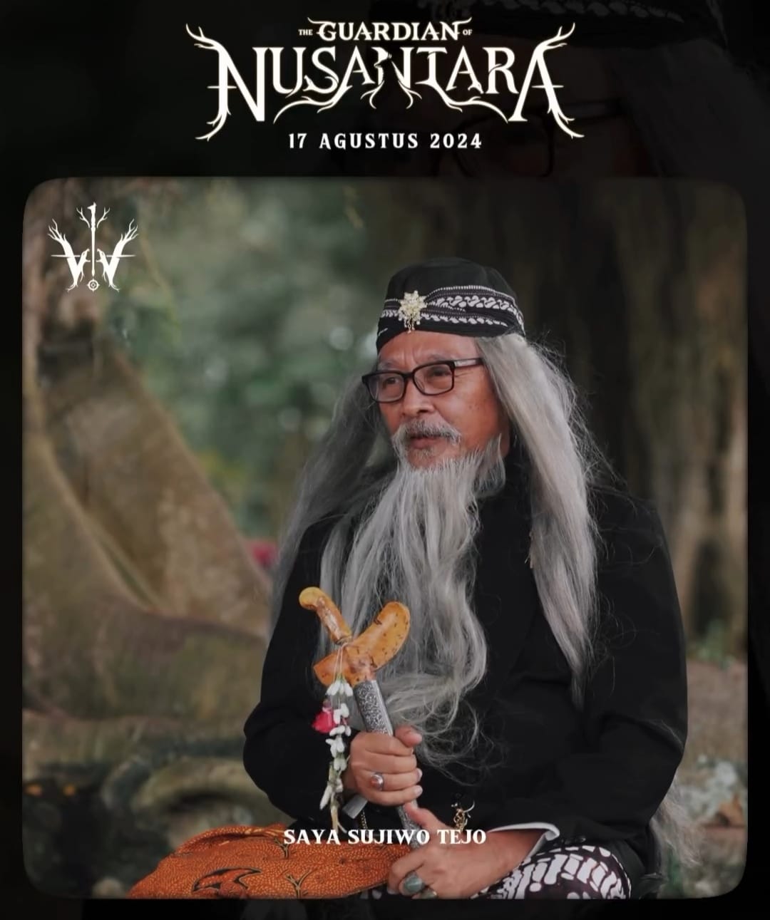 Sujiwo Tejo dalam project The Guardian of Nusantara