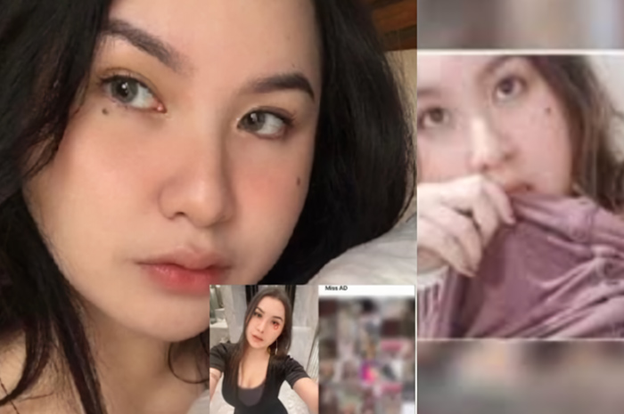 Tangkapan layar video syur yang diduga Audrey Davis, putri David Bayu mantan vokalis NAIF dan viral di media sosial.