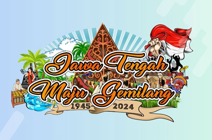 Poster peringatan Hari Jadi Jawa Tengah ke-79.
