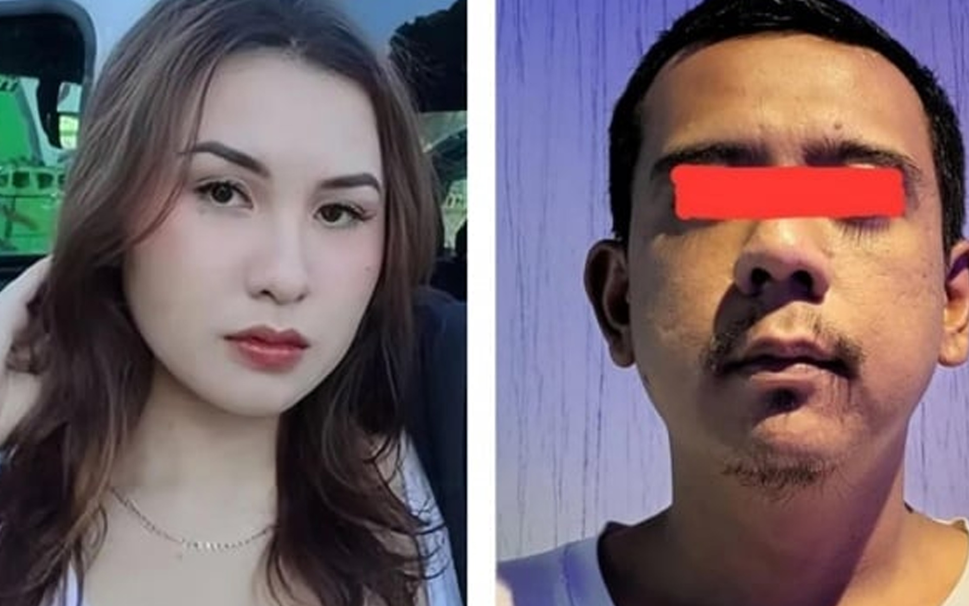 Video Viral Audrey Davis dan pelaku tersebar.
