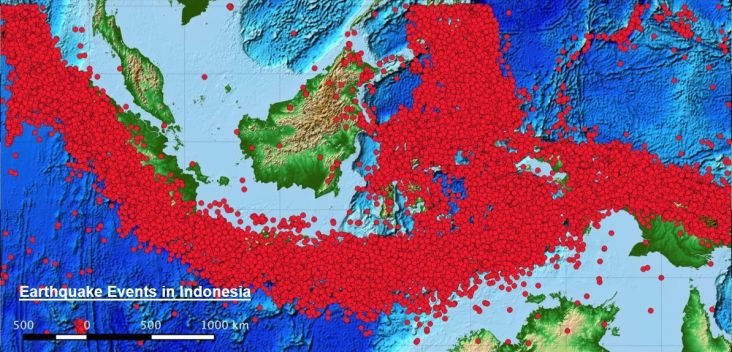 Titik Gempa di Indonesia