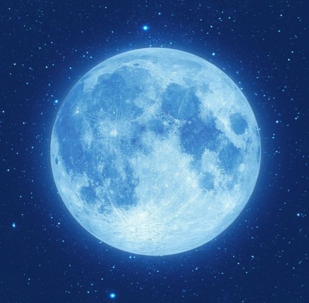 Ilustrasi Blue Moon
