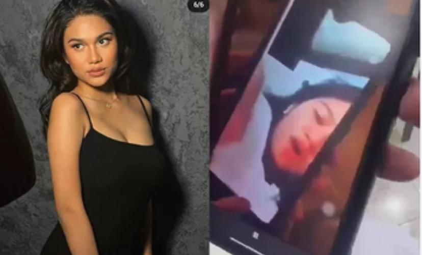 Video syur mirip Azizah Salsha yang viral di media sosial X