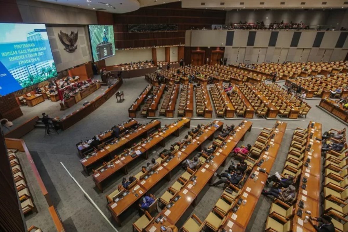 Ilustrasi rapat paripurna DPR (HENDRA EKA/JAWA POS)