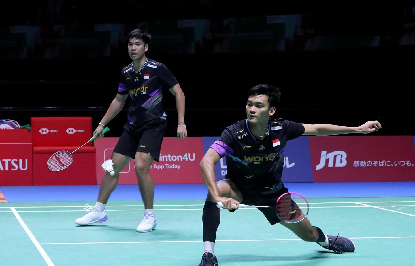 Daniel Marthin/Muhammad Shohibul Fikri lolos ke semifinal setelah mengalahkan pasangan China, Chen Bo Yang/Liu Yi.