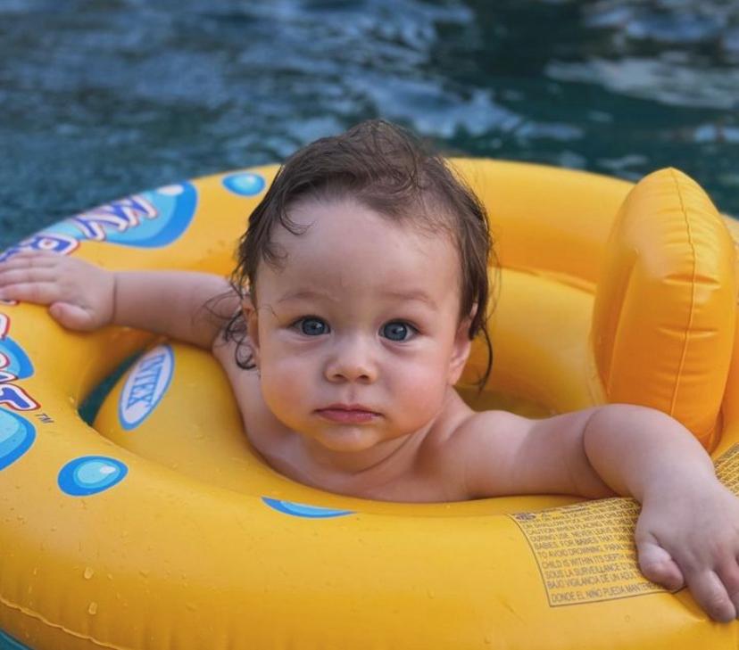 Anak dari pasangan Stevan-Ria, Noah Cure Andrews Umboh