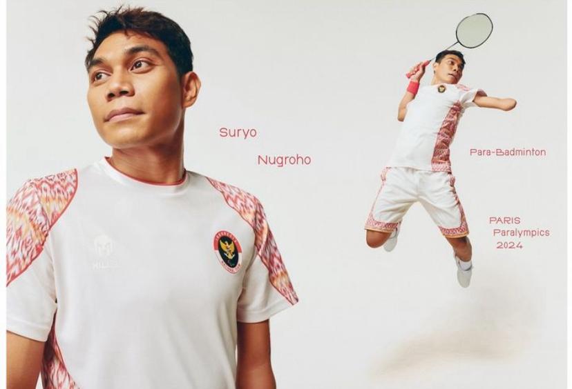 Seragam atlet Paralimpiade Indonesia 2024