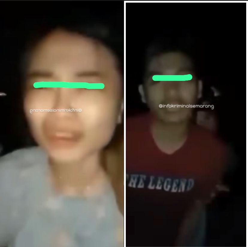 sepasang sejoli asal Ngegot, Mijen, Demak tepergok mesum