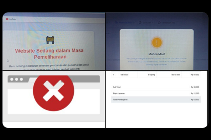 Warganet keluhkan gangguan akses e-Meterai Peruri yang hambat pendaftaran CPNS 2024.