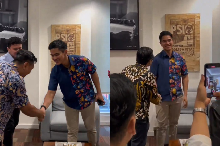 Kaesang Pangarep kembali muncul ke publik.
