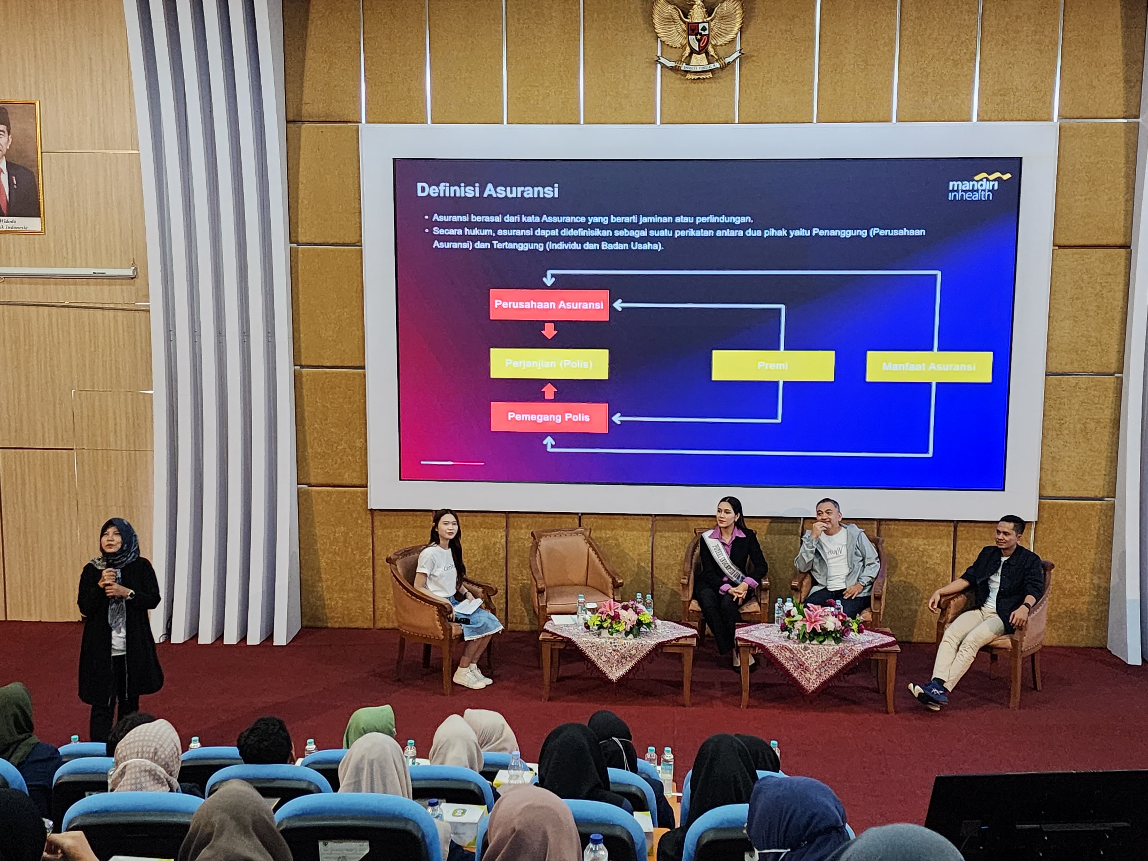 Sesi CeritaIn di Mandiri Inhealth Campus Fit di Poltekkes Kemenkes Semarang