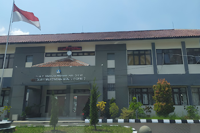 Gedung SMAN 2 Cianjur, Jawa Barat.