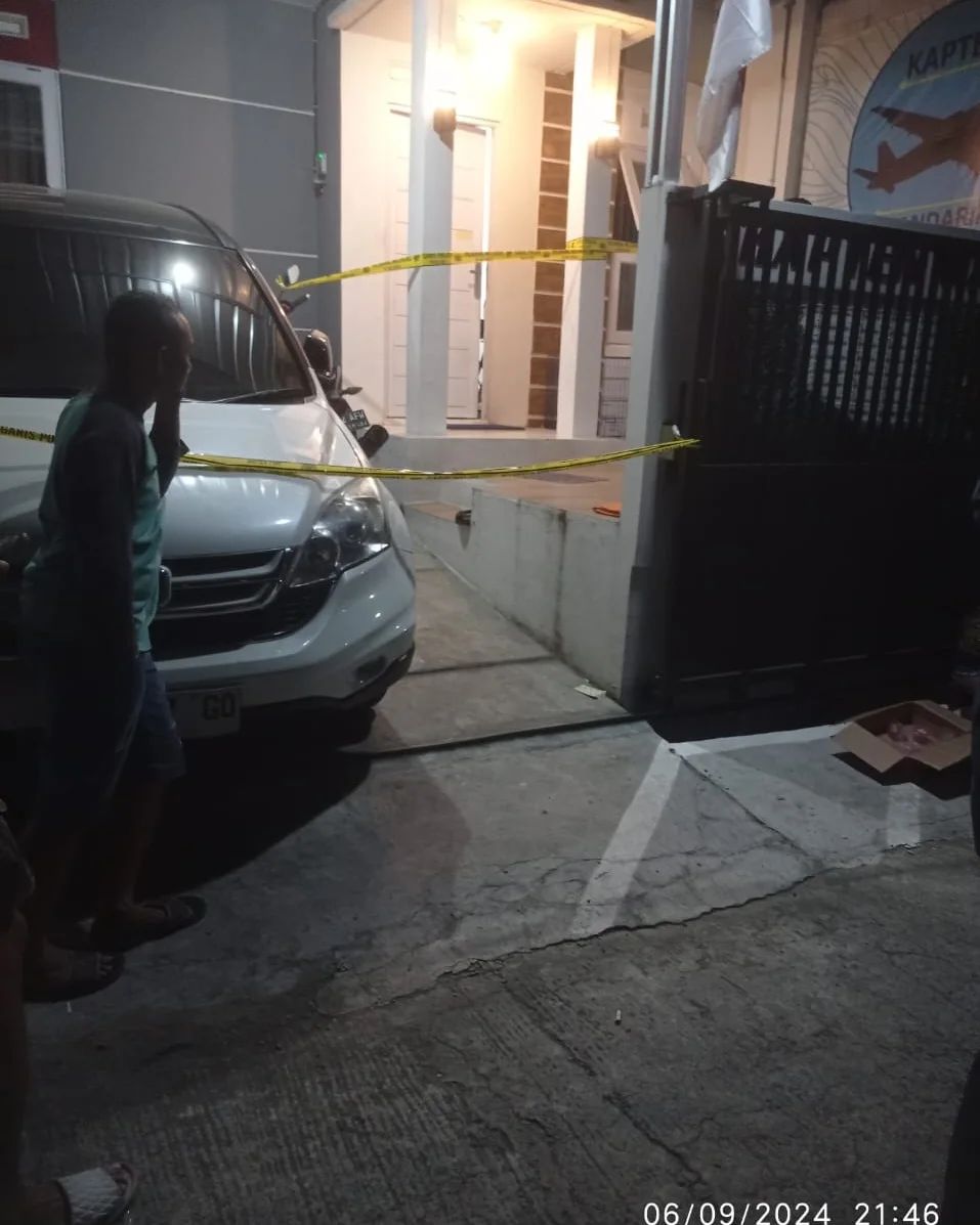 Lokasi ditemukannya korban atas nama Phoa Fendi Santoso warga Pedurungan, Kota Semarang.