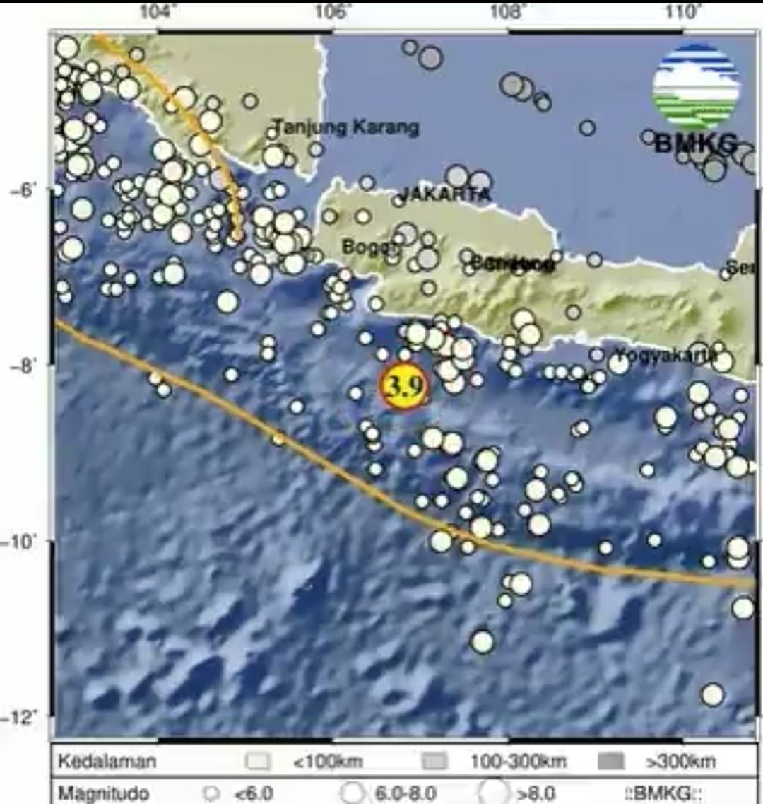 Gempa bumi yang terjadi di Gianyar, Bali